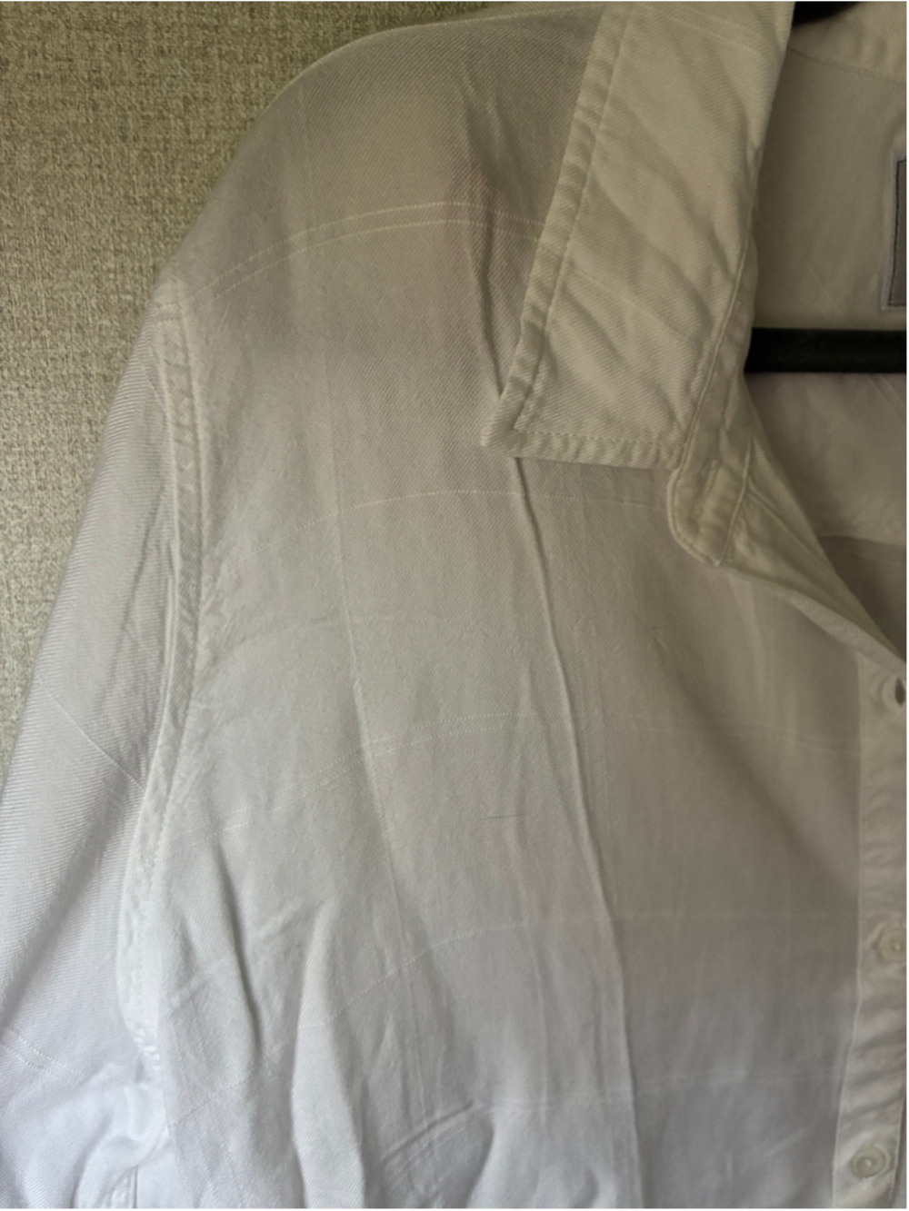 Women's Rails White Hunter Check Button Down Shirt XL - Picture 4 of 7